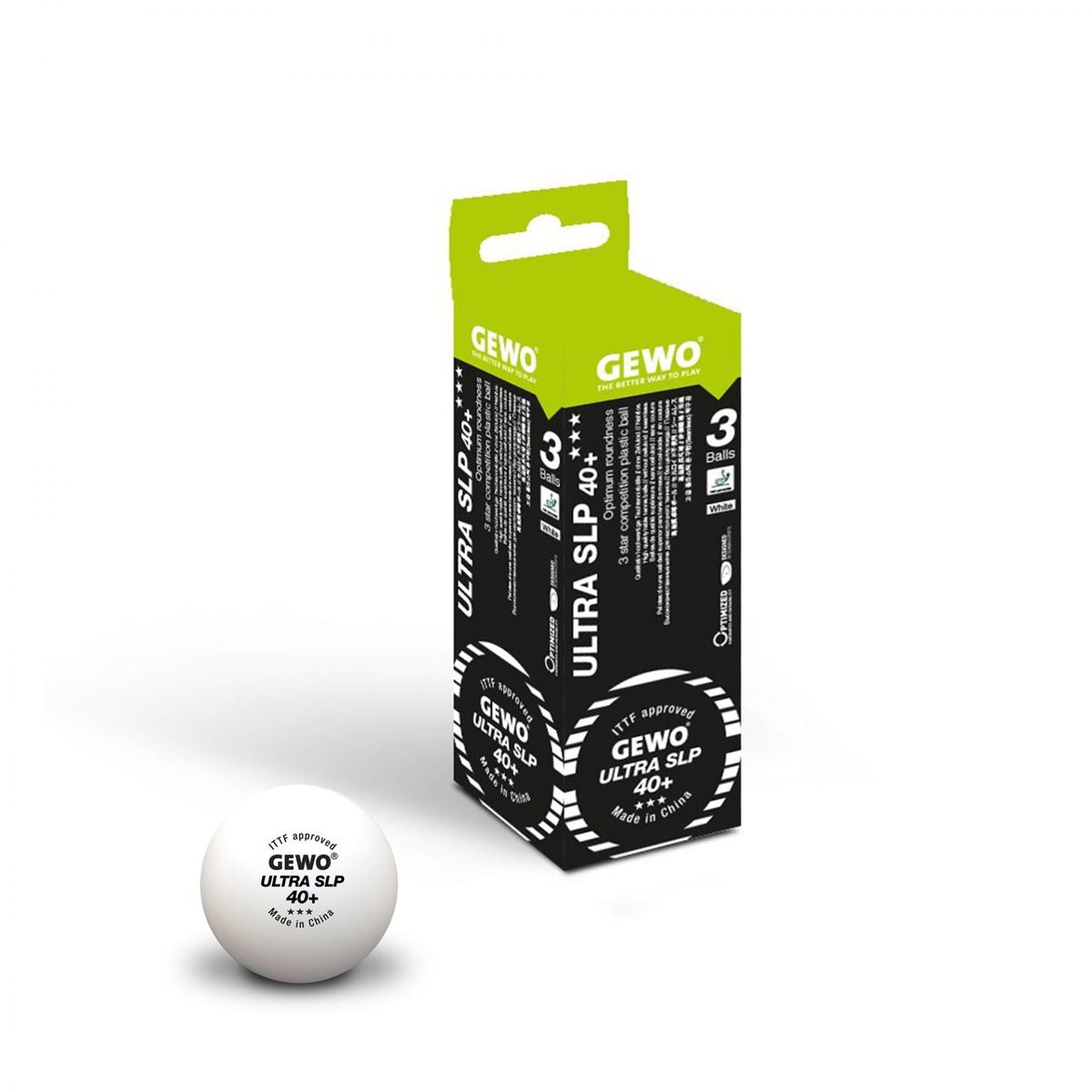 pelota gewo ultra slp tenis de mesa ping pong chile tienda online proqip store