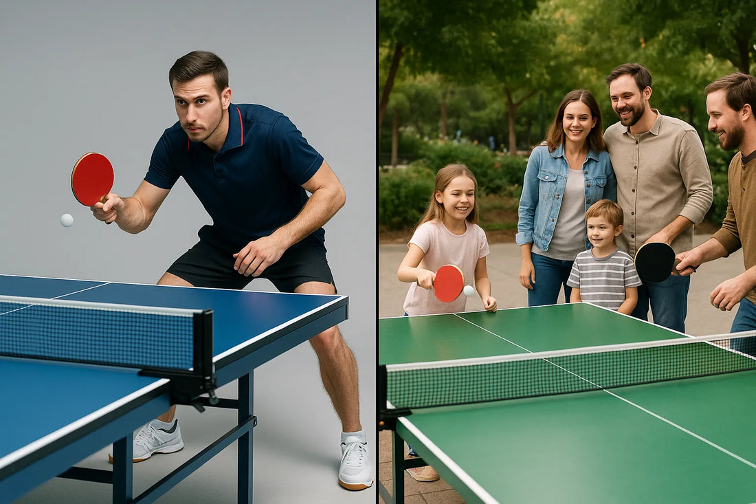 diferencia ping pong tenis de mesa chile tienda proqip