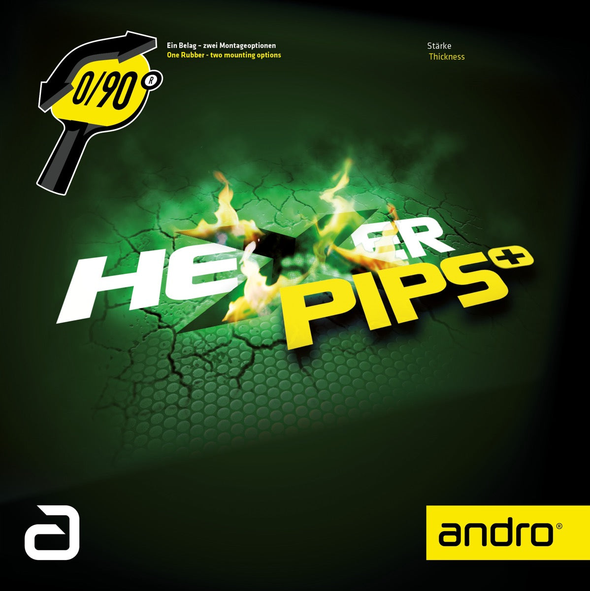 Andro Hexer Pips+
