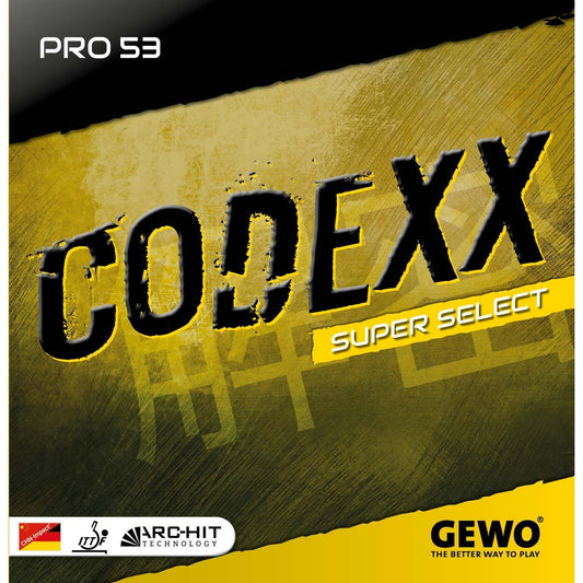 goma gewo codexx pro 53 superselect tenis de mesa ping pong chile proqip store tienda online