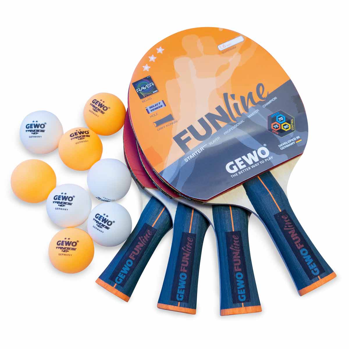 set ping pong paleta gewo tenis de mesa tienda online chile proqip store