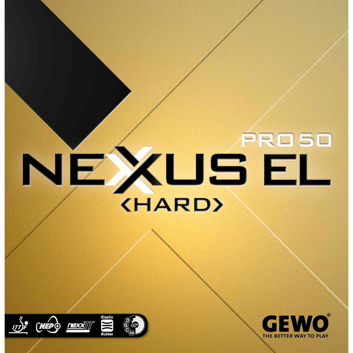 goma gewo nexxus el pro 50 hard tenis de mesa ping pong chile proqip store tienda online