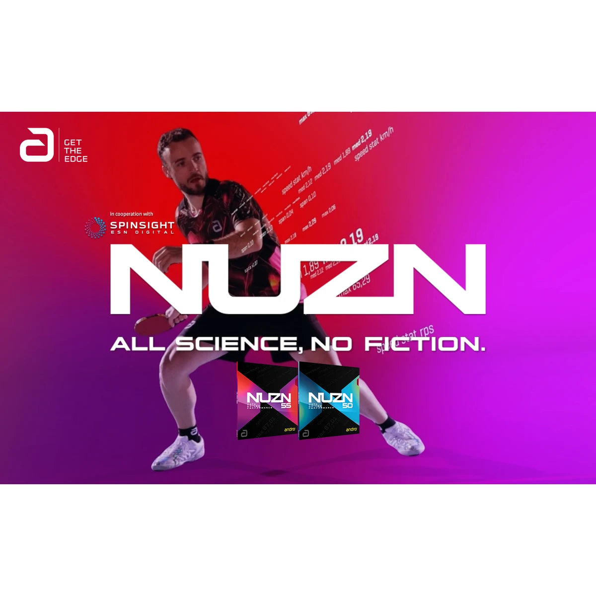 goma andro nuzn tenis de mesa chile tienda online proqip store