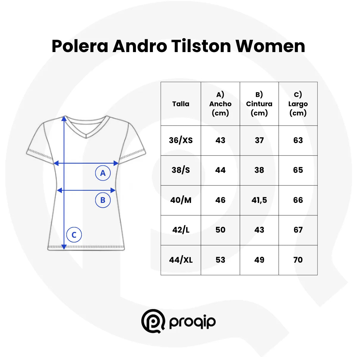 polera andro tilston women tenis de mesa ping pong chile tienda online proqip store