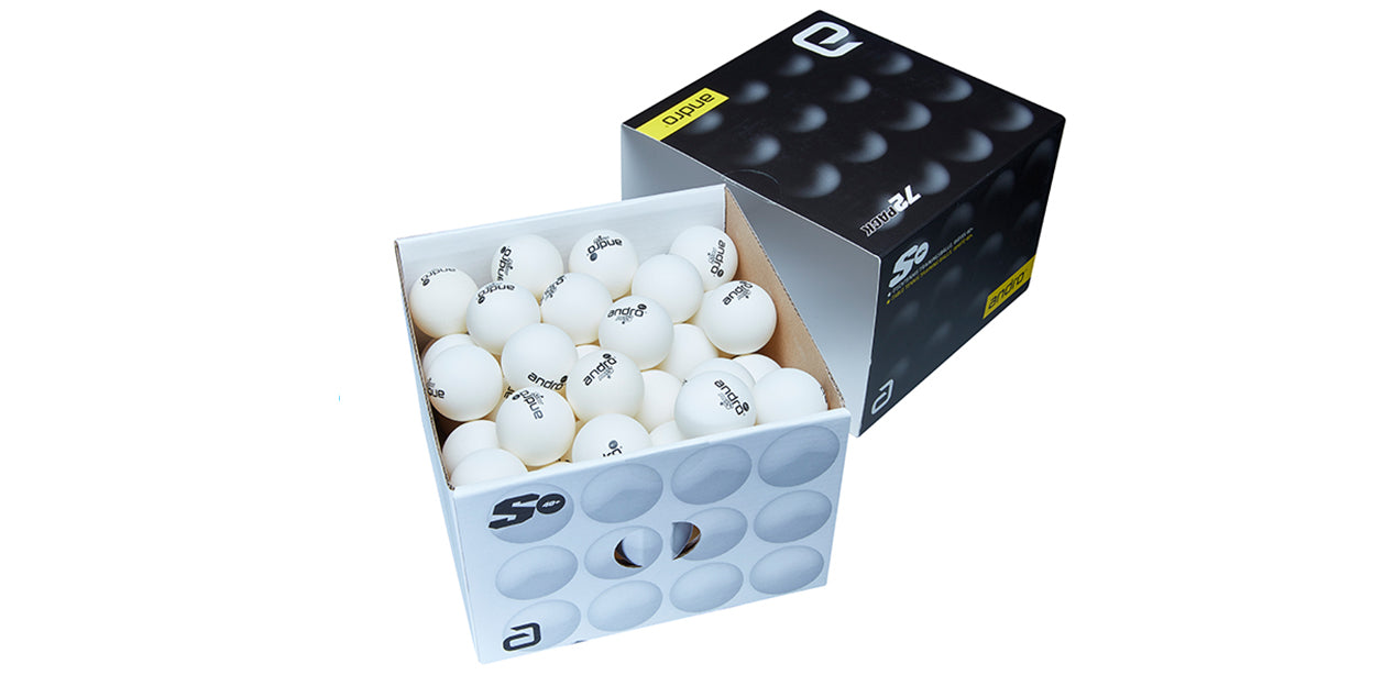 Andro Pelotas Poly S* 40+ /72 pelotas